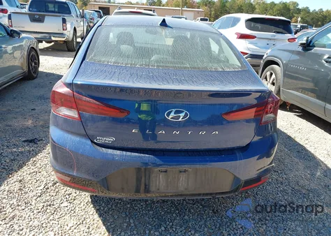 2019 Hyundai Elantra Sel из США, поврежденный, VIN 5NPD84LF5KH476882